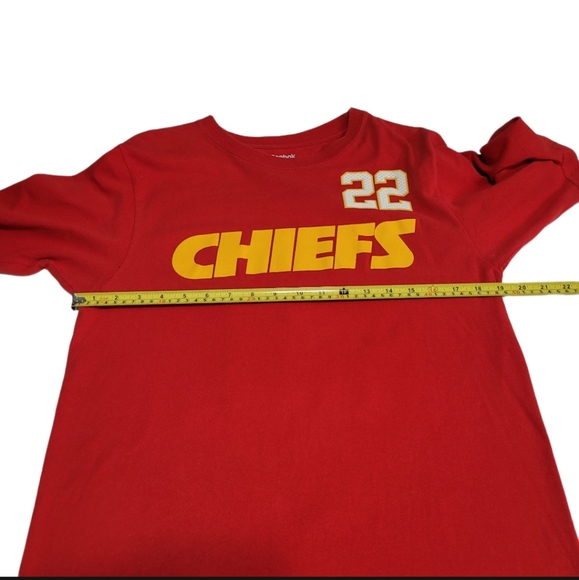 Reebok Men's M KC Chiefs Short Sleeve Jersey Red - Picture 4 of 6
